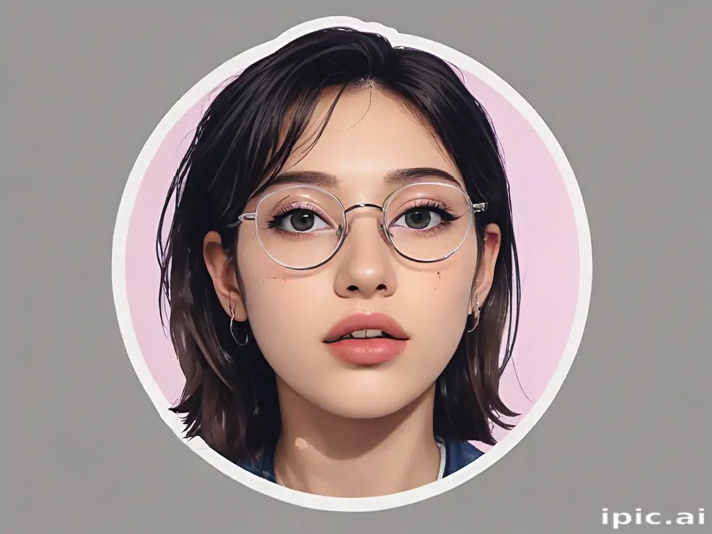 transparent aesthetic sticker