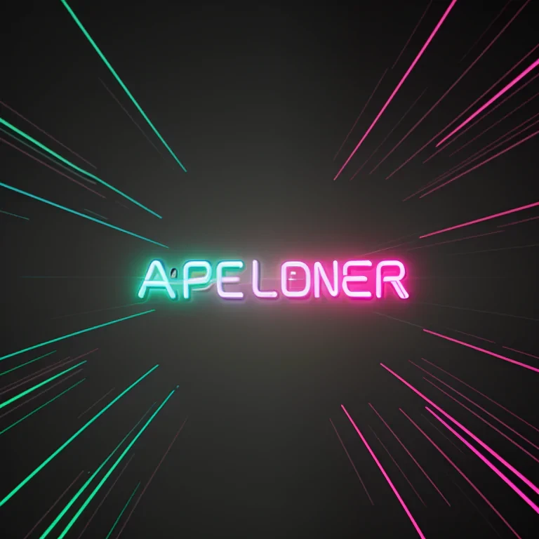 neon iphone background