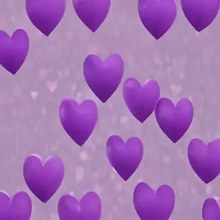 purple hearts wallpaper
