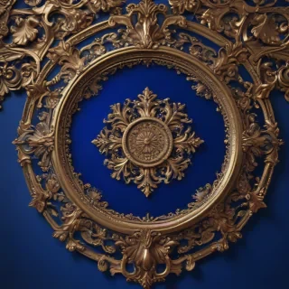 royal blue background aesthetic