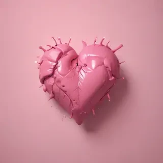 aesthetic heart wallpaper