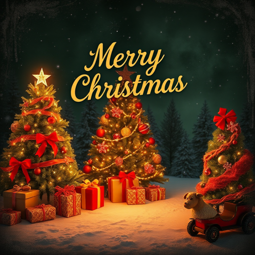 vintage merry christmas image