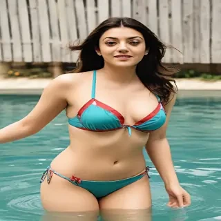 kajal agarwal in bikini