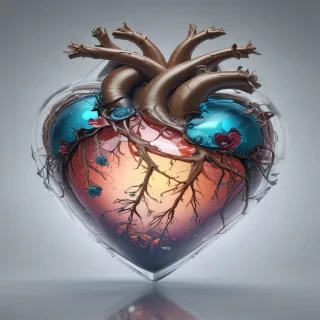 aesthetic transparent heart