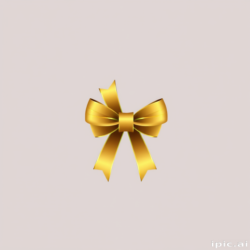 gold ribbon clipart