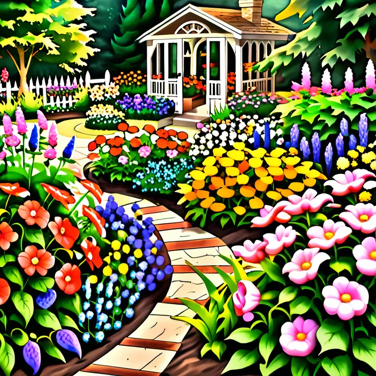 flower garden