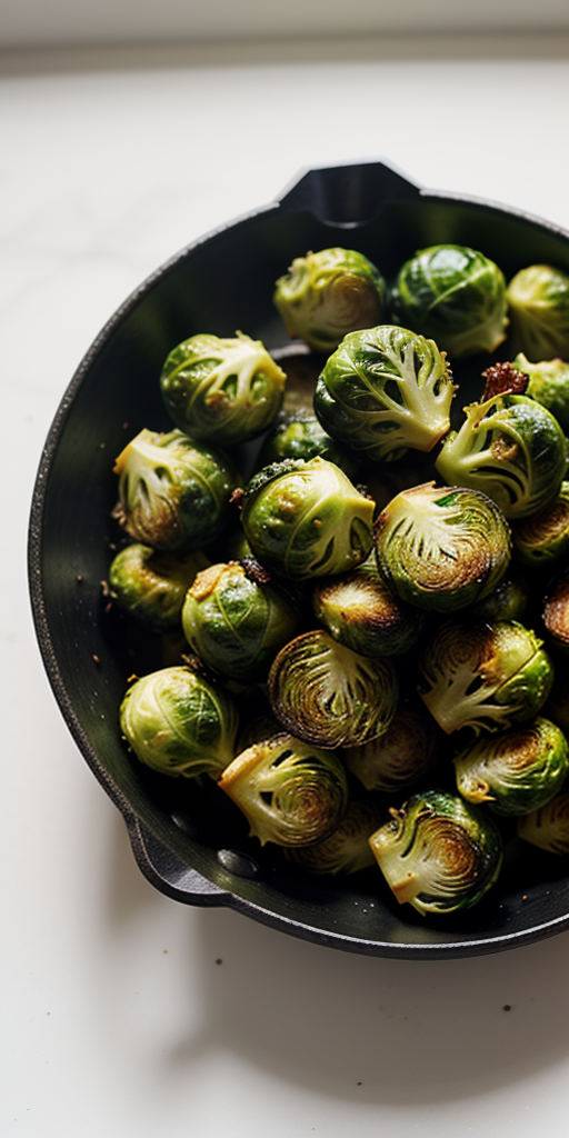 air fried frozen brussel sprouts