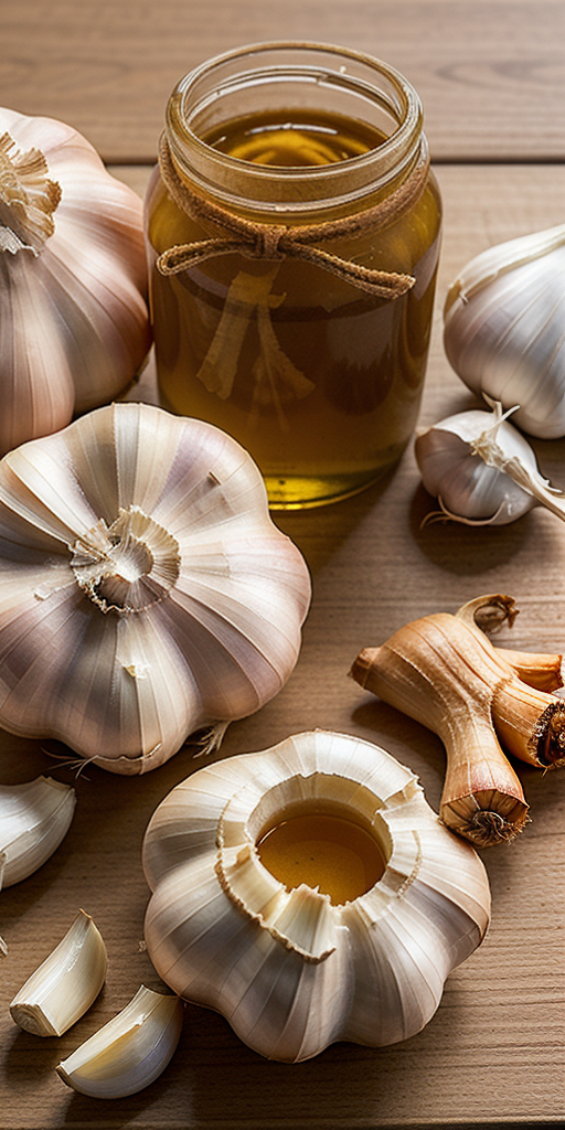 garlic and honey and ginger