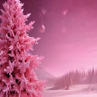 pink christmas background