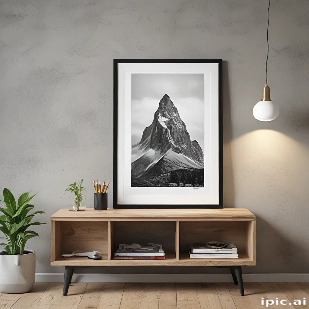 framed art mockup