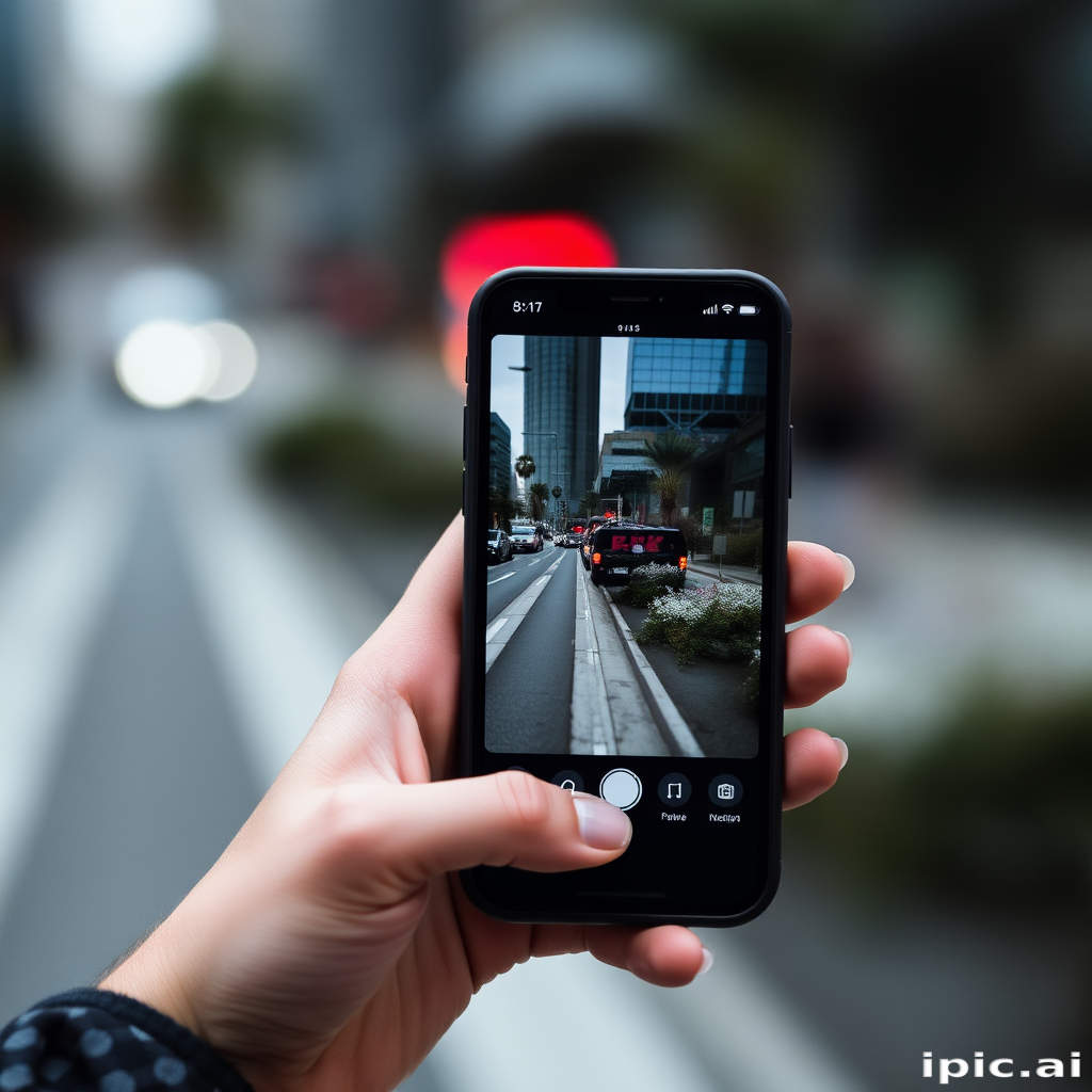 person holding phone