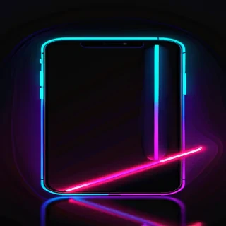 4k neon phone wallpaper