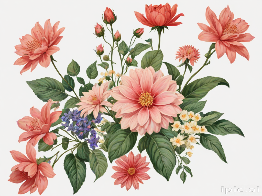 aesthetic flowers png