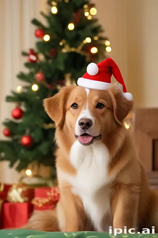dog christmas backgrounds