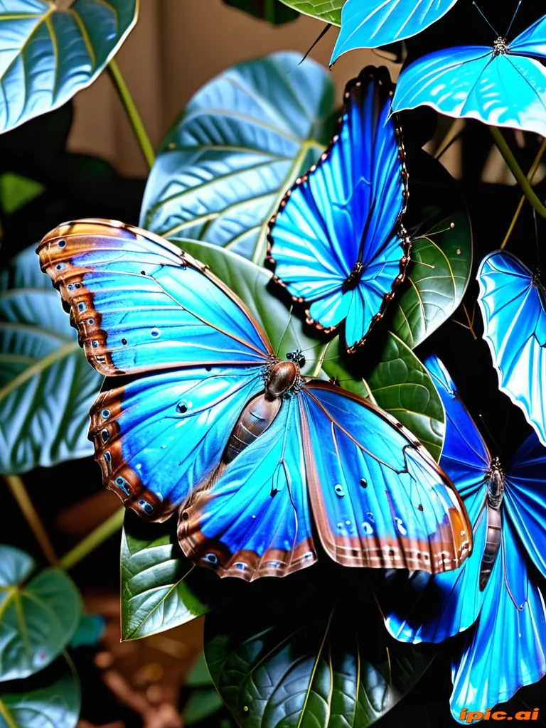 blue morpho butterfly