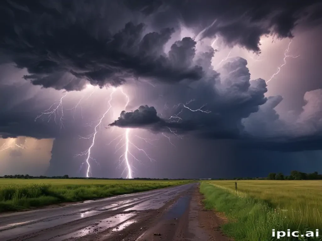 thunderstorm wallpaper