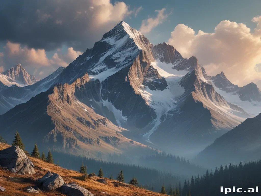 aesthetic mountain wallpaper
