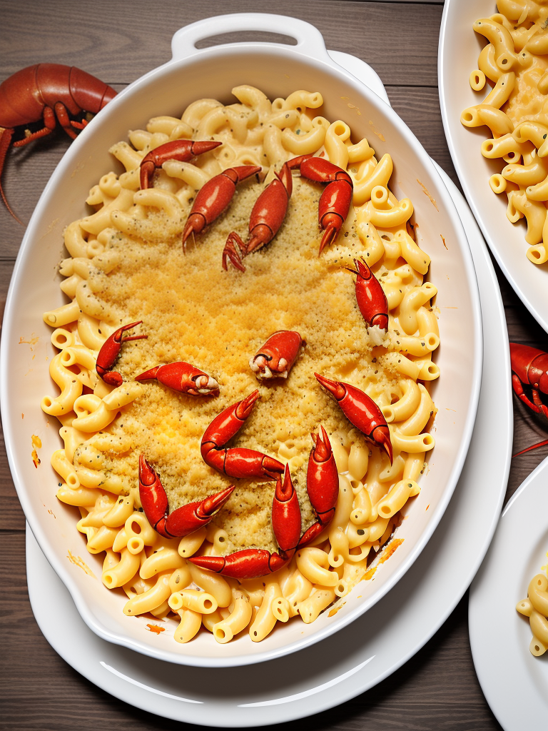 mac and cheese with crawfish