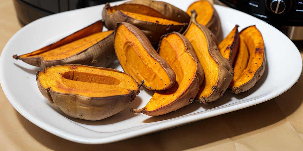 roasted sweet potato air fryer