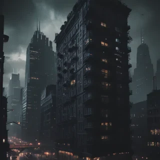dark city aesthetic
