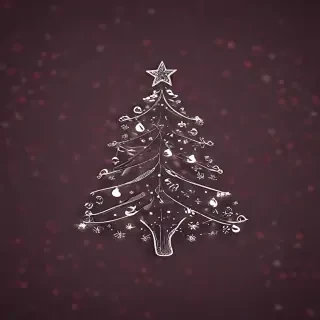 simple christmas wallpaper
