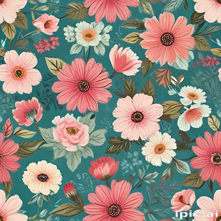 floral computer background