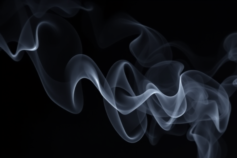 smoke no background