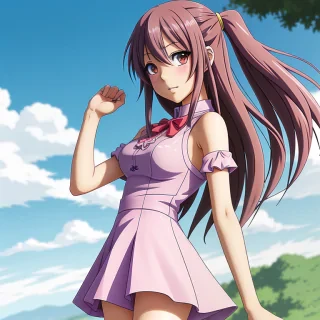 anime girl png