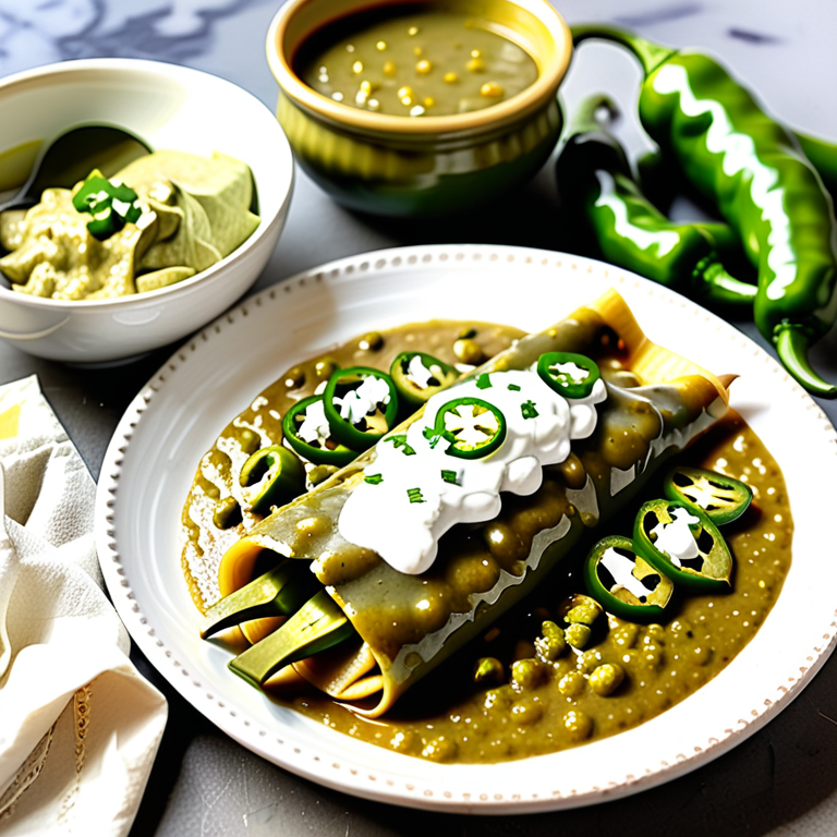 hatch green chile enchilada sauce