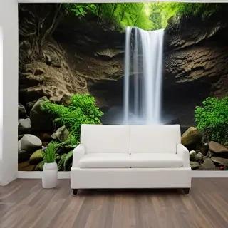 water fall wall paper