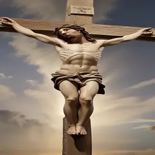 pictures of jesus on a cross