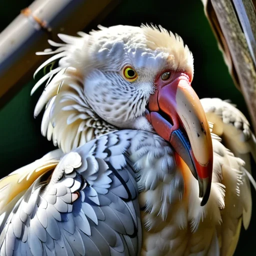 preening