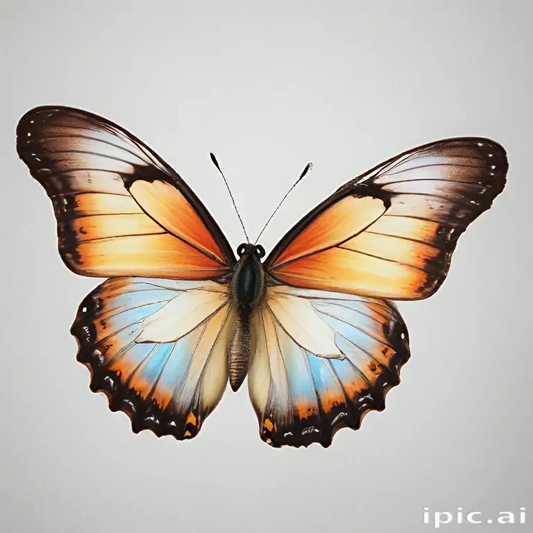 butterfly no background