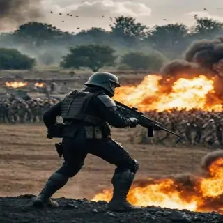 background war
