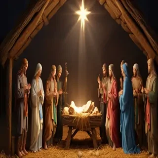 manger scene images free