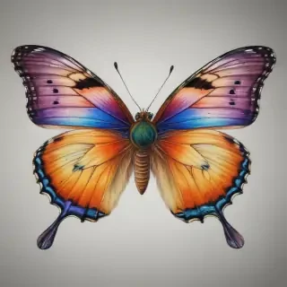 images of drawings of butterflies