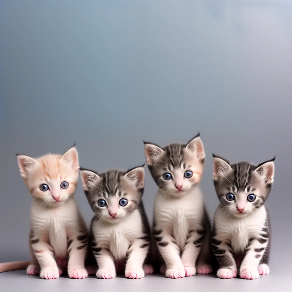 kittens transparent background