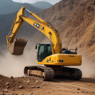 excavator wallpaper