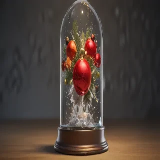 transparent merry christmas