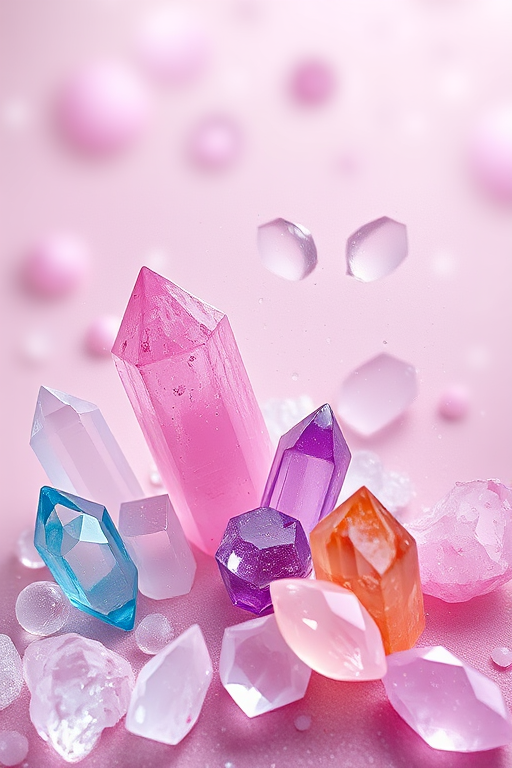 crystals background