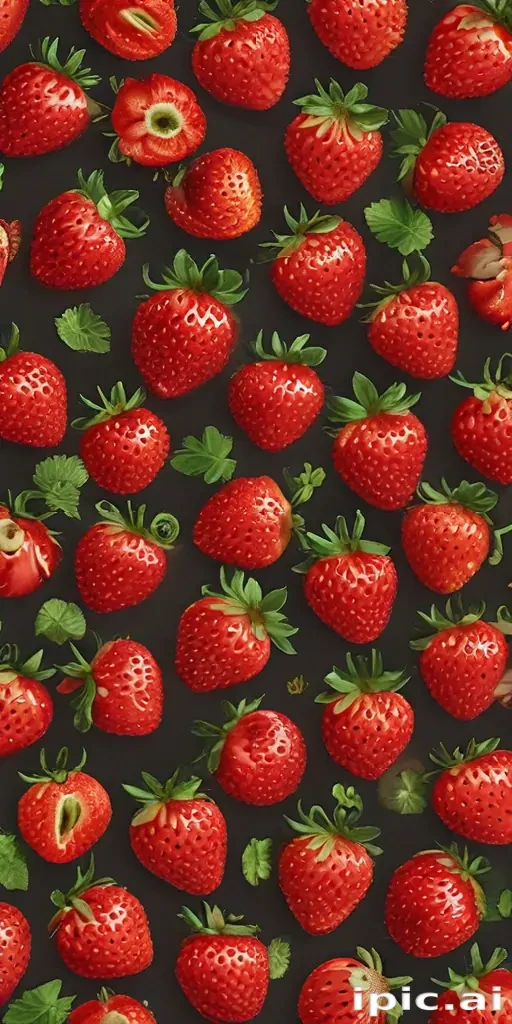 strawberry wallpaper desktop