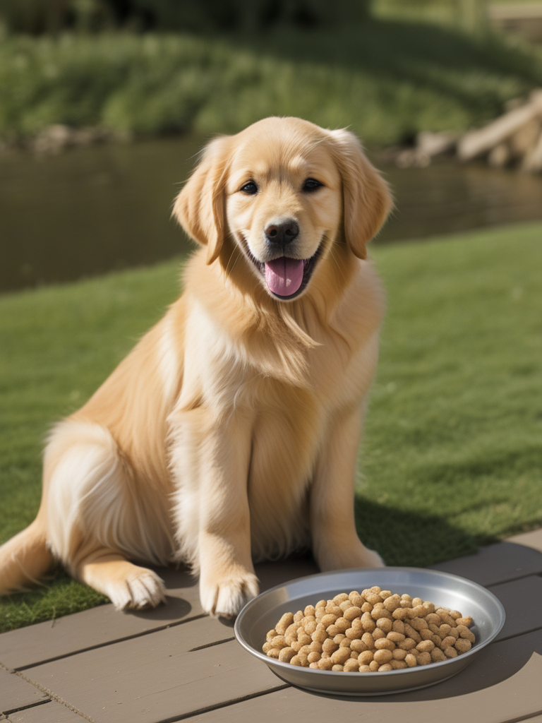 best dog food for golden retriever puppies