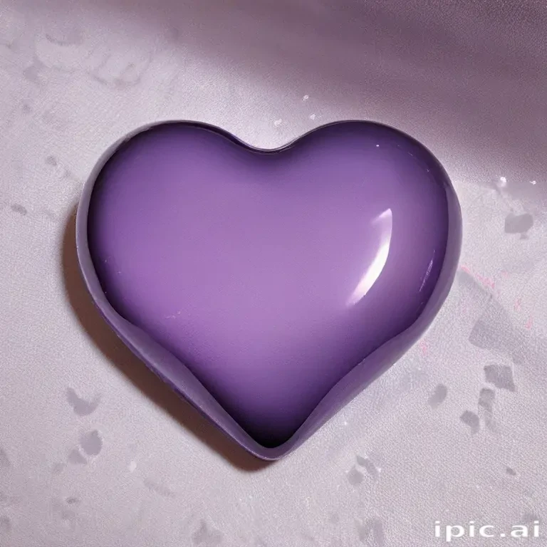 aesthetic purple heart