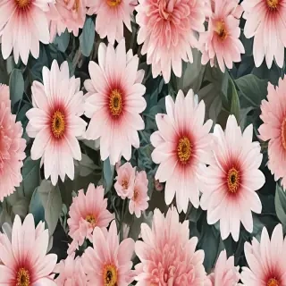 aesthetic flowers transparent