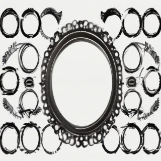 circle frame clipart