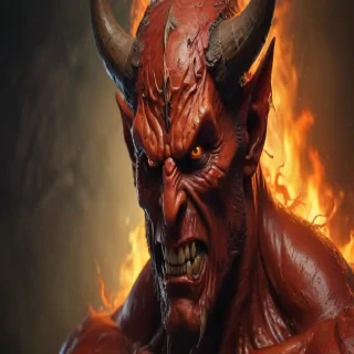 wallpaper of the devil