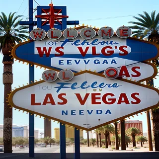 las vegas sign