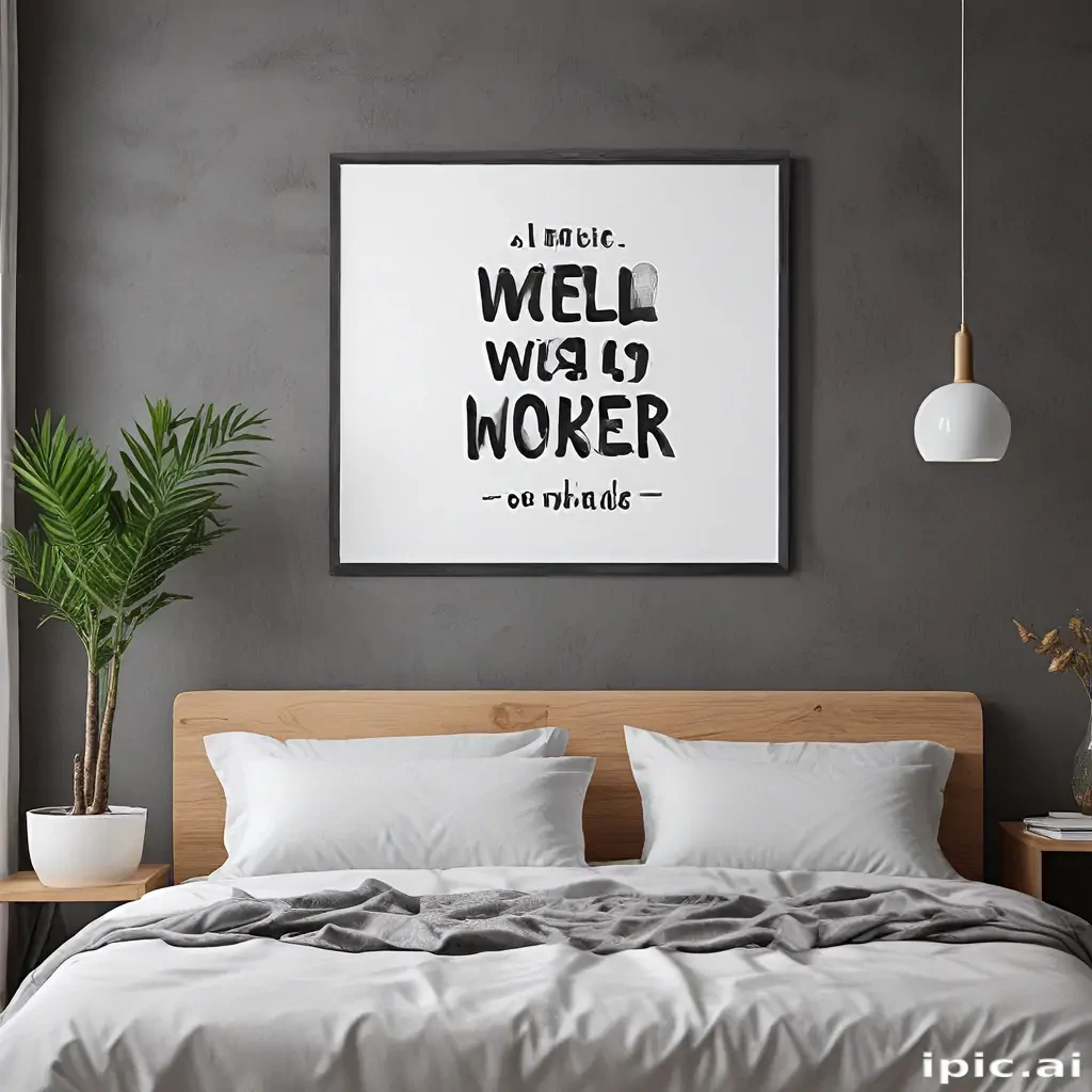 free wall art mockup