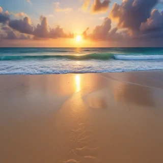 ios beach wallpaper