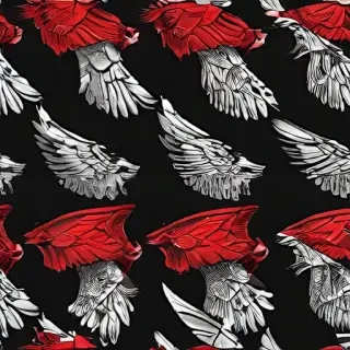 wings with background